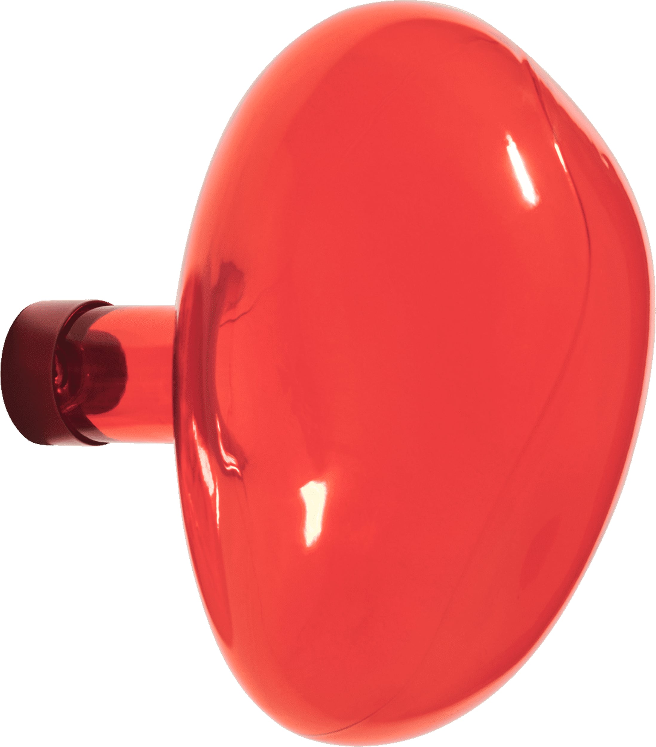 Bubble Wandhaken 15 cm, rot