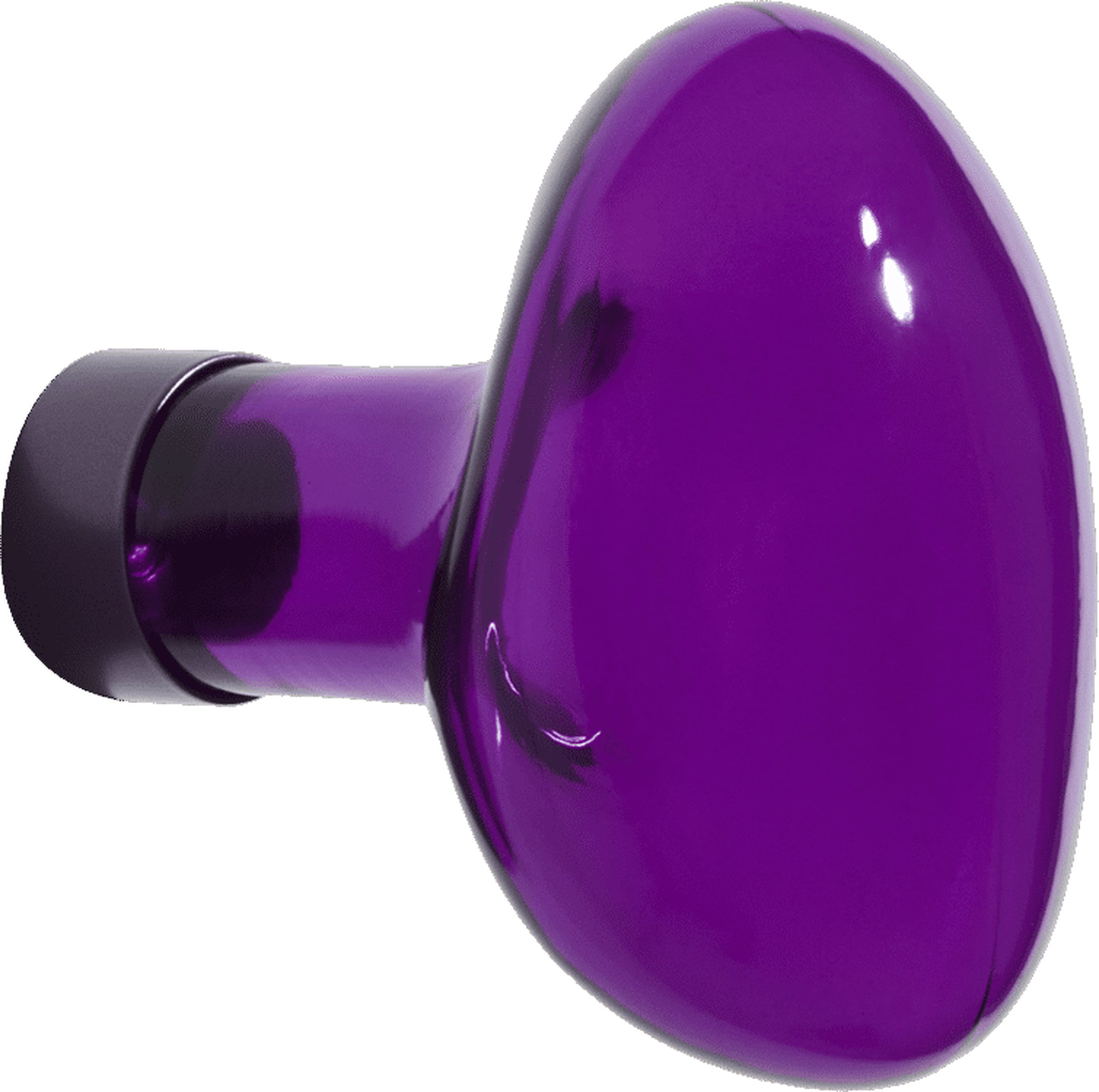 Bubble Wandhaken 7,5 cm, lila