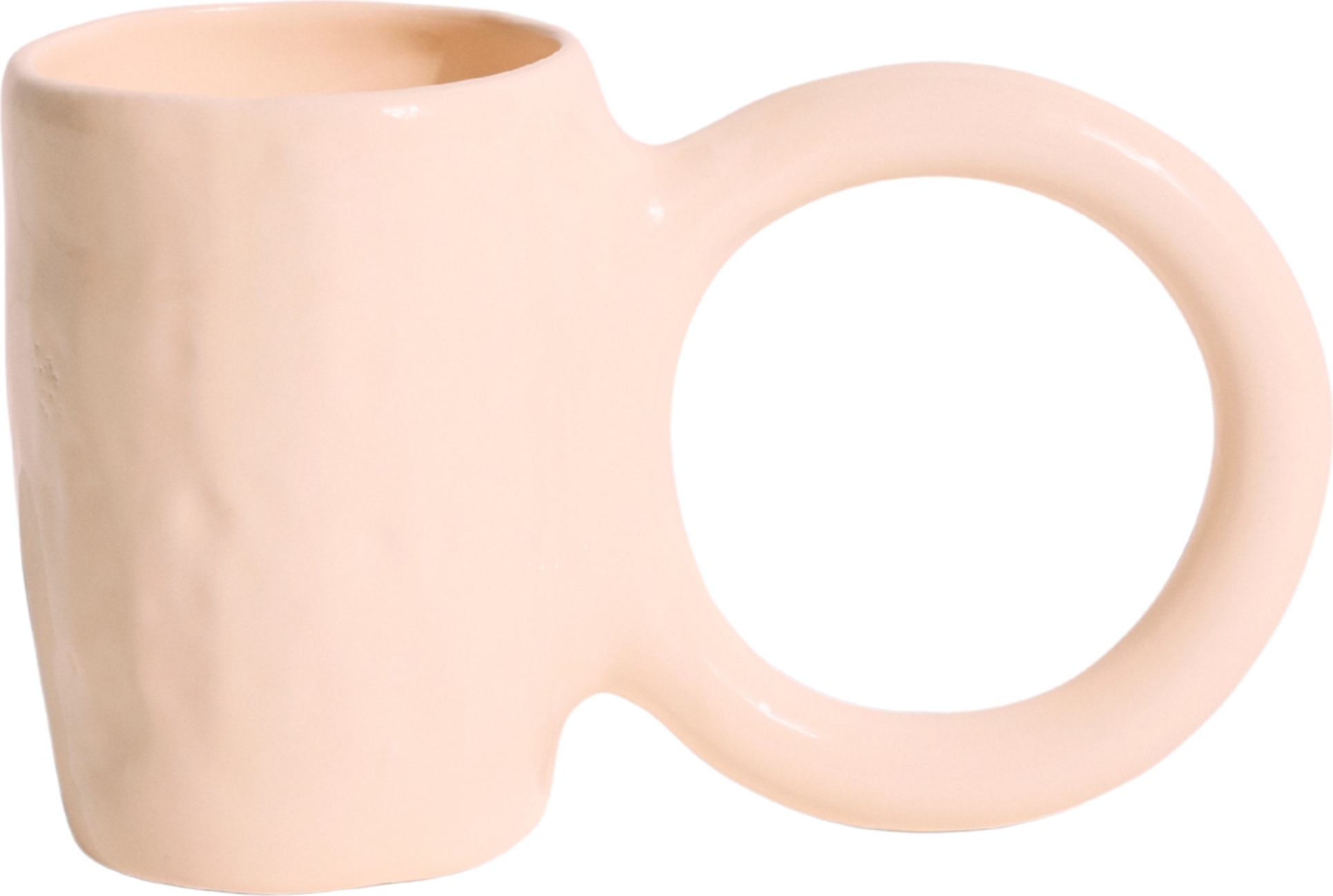 Donut Becher 12 cm, rosa