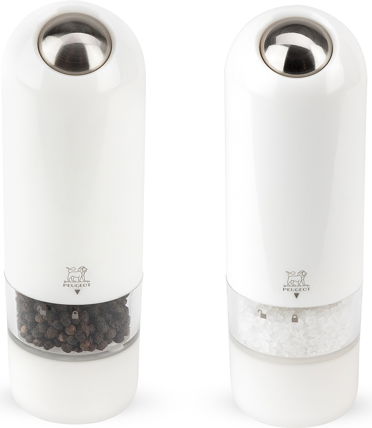Alaska Moulins électriques pour sel et poivre, Lot de 2