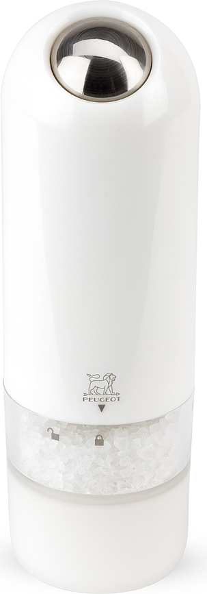 Molinillos eléctricos para sal y pimienta Alaska, blancos