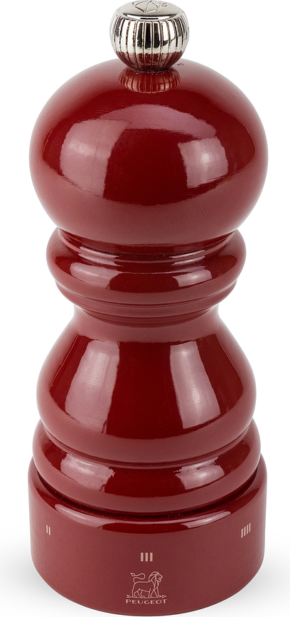 Paris Mlinček za poper, 12 cm, rdeč