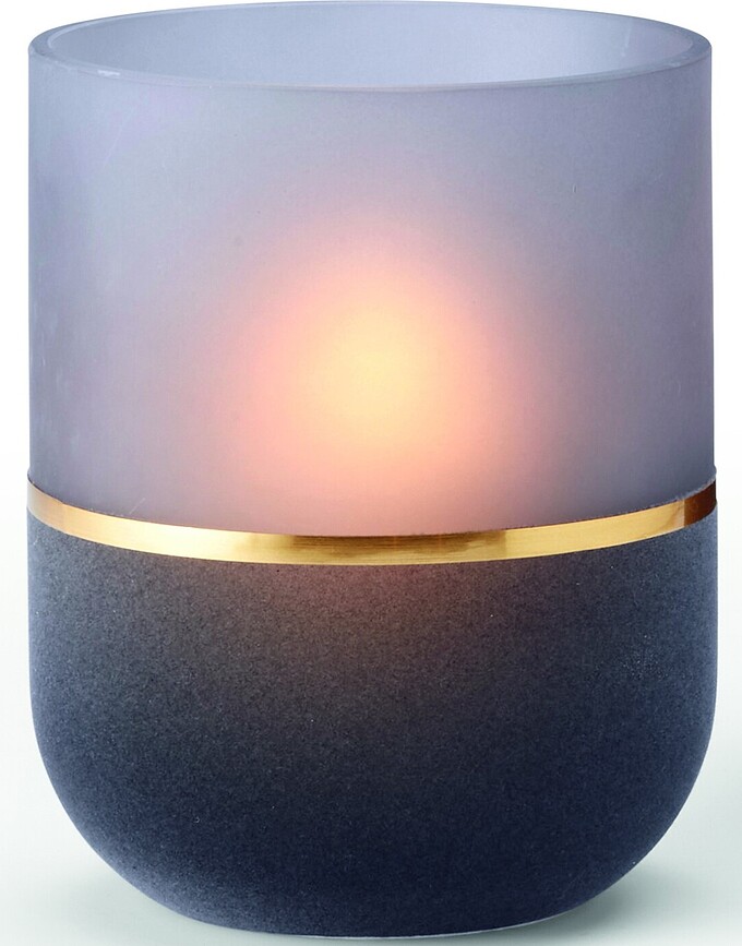 Amalie Vase ou Bougeoir S, lilas