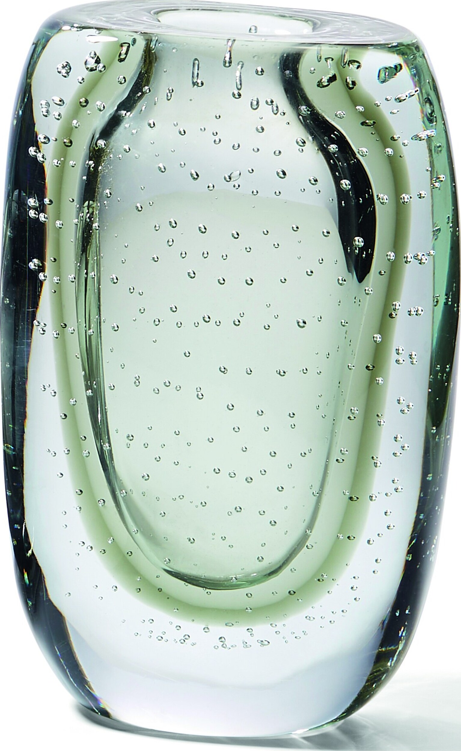 Amara Vase 27,5 cm grün