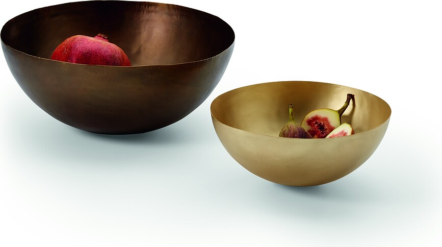 Cuenco de latón Bras, 20 cm