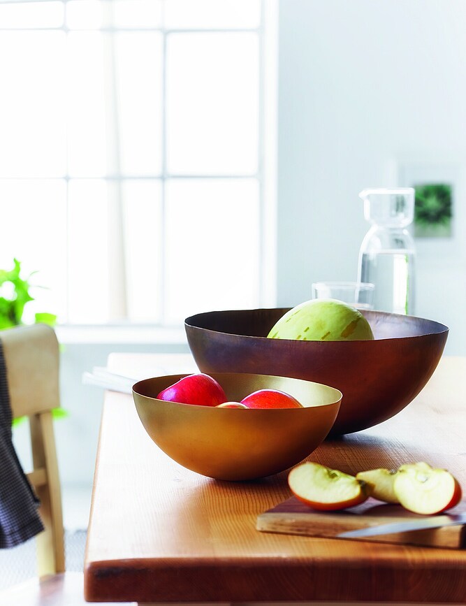 Cuenco de latón Bras, 20 cm