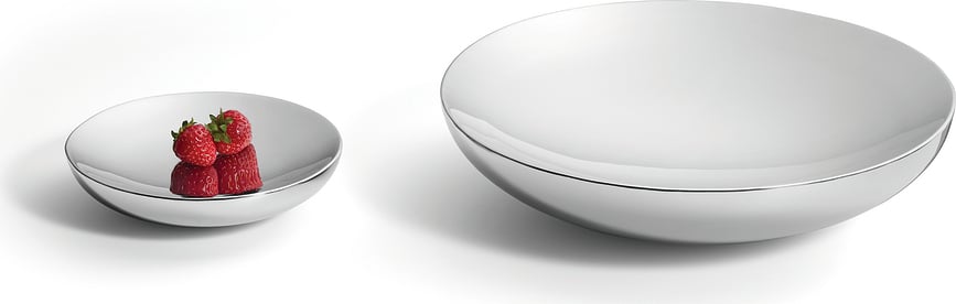 Cuenco Uno, grande, plateado