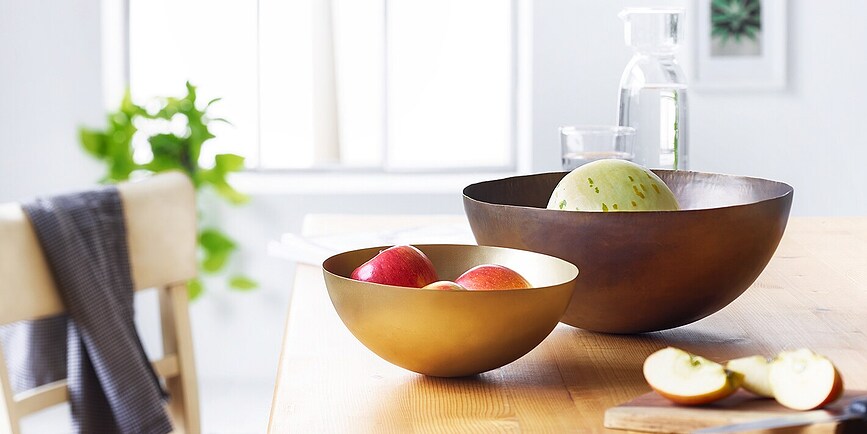 Bras Skleda, 20 cm, medenina