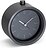 Будильник Tempus, антрацитовий
