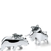 Bull & Bear Paperclip stand