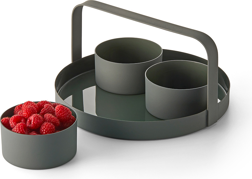 Clara Pladenj s 3 posodicami, 4-delni set