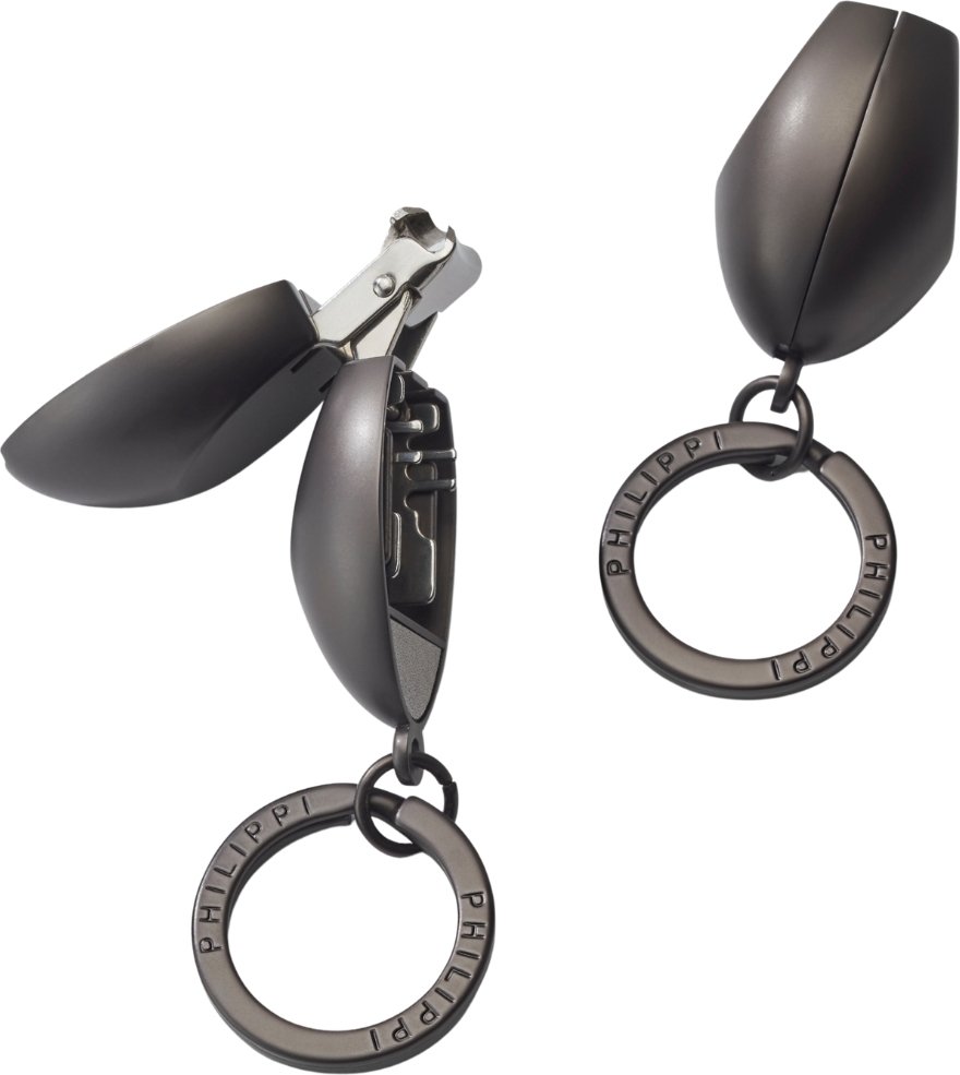 Clip Schlüsselanhänger mit Nagelknipser 6,5 cm