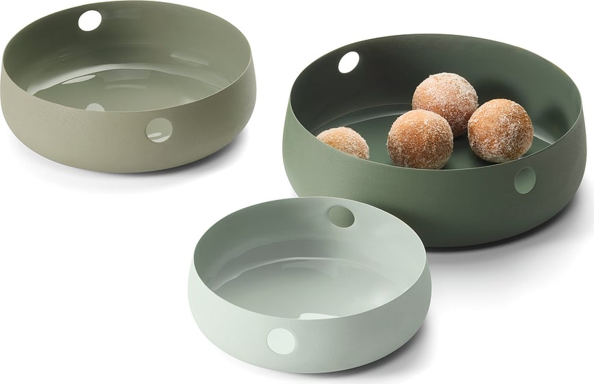 Copenhagen Zdjele zelene 3 kom.