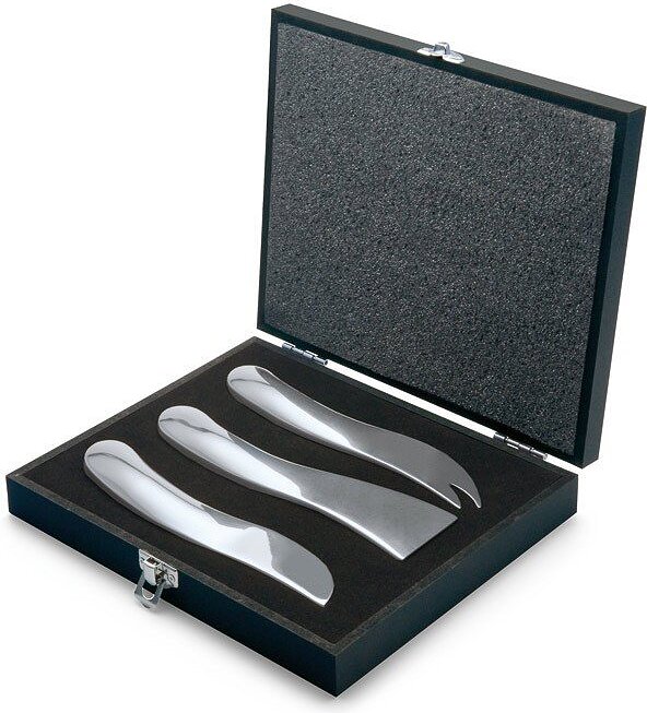Cuchillos para queso Wave, Set de 3 piezas