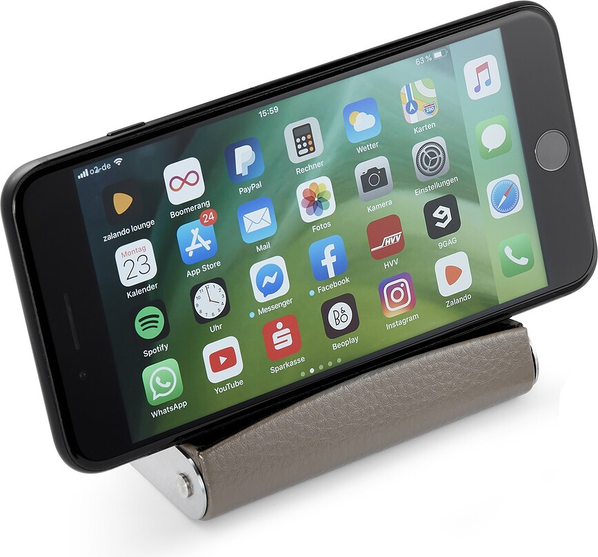 Dion Porte-cartes avec support de téléphone