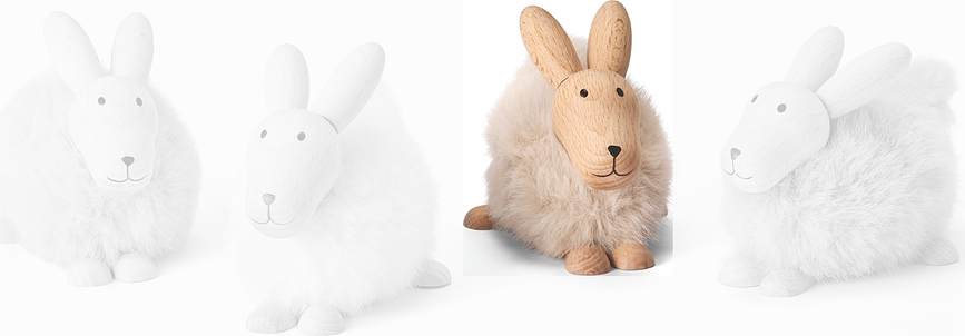 Emily Uskrsna Dekoracija Zečić krem