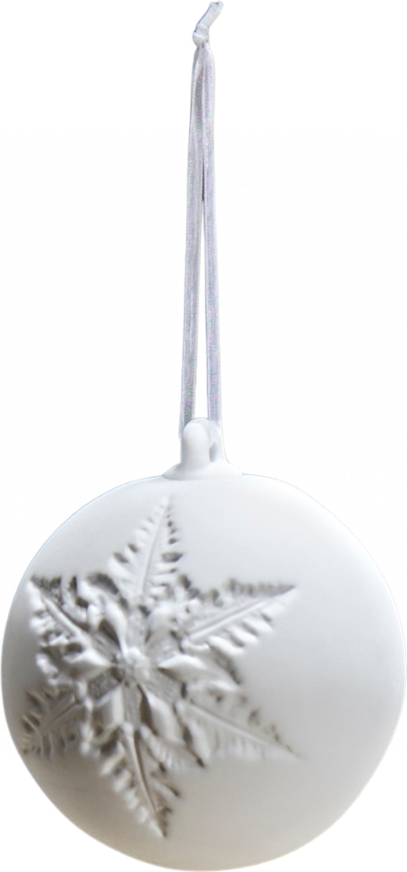 Escadilla III Weihnachtskugel Schneeflocke