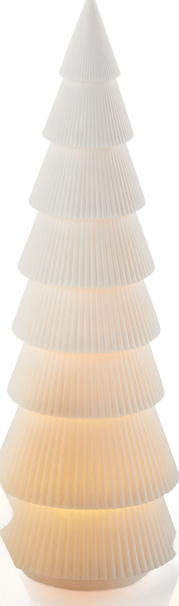 Farolillo LED Spitzbergen, motivo árbol de Navidad