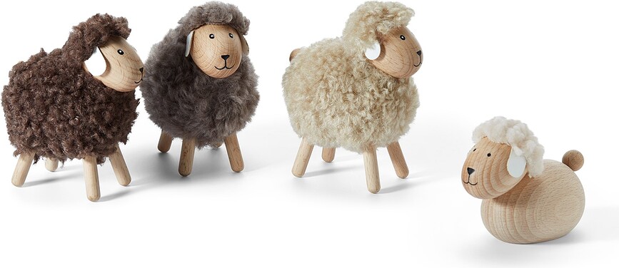 Figura Oveja Lotte, gris