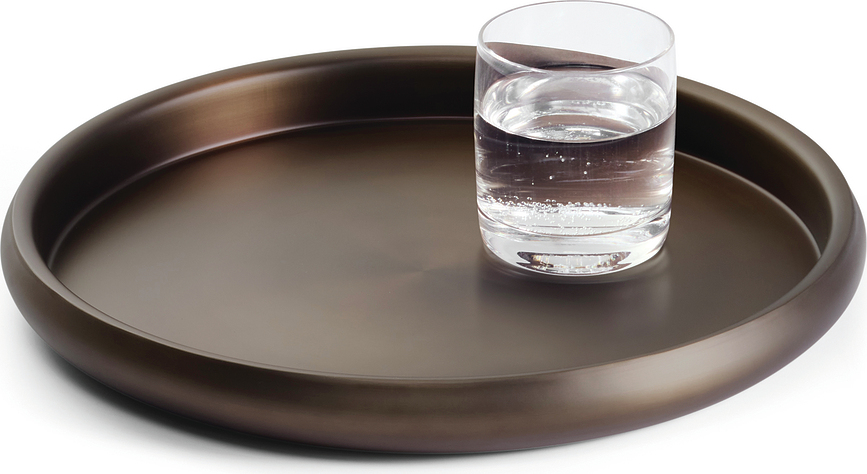Hemingway Plateau de Service, marron