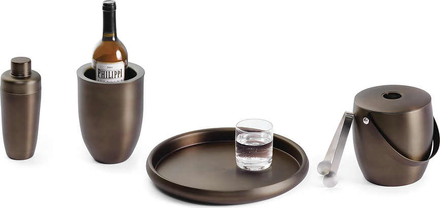 Hemingway Plateau de Service, marron