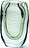 Jarrón Amara, 27,5 cm, verde