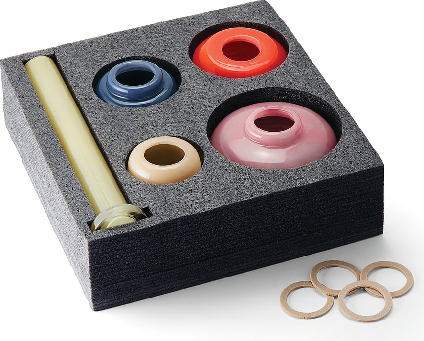 Jarrón modular Bianetti, 36,5 cm, multicolor