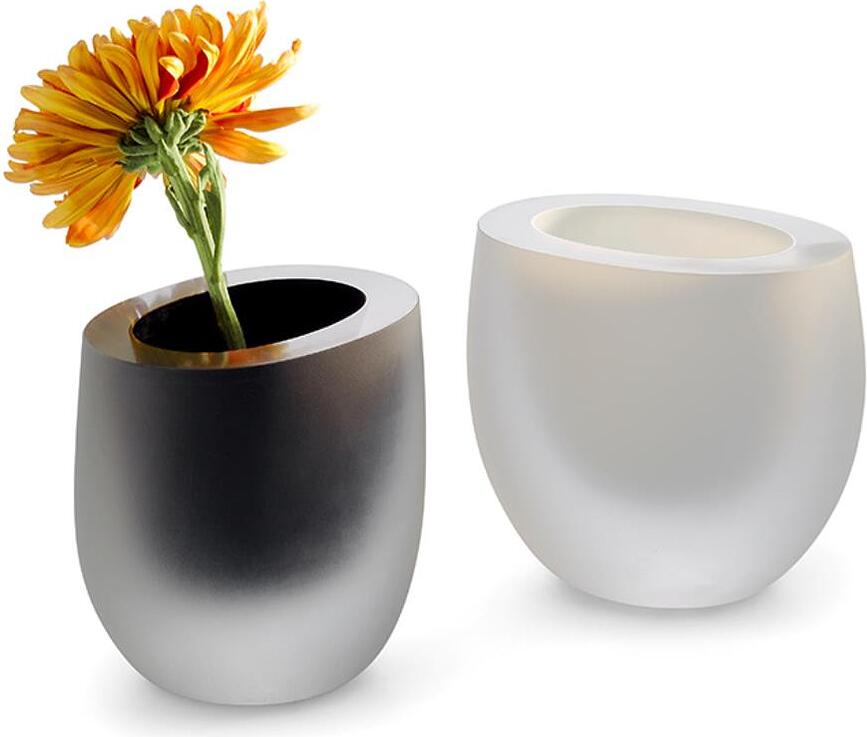 Jarrón Opak, blanco