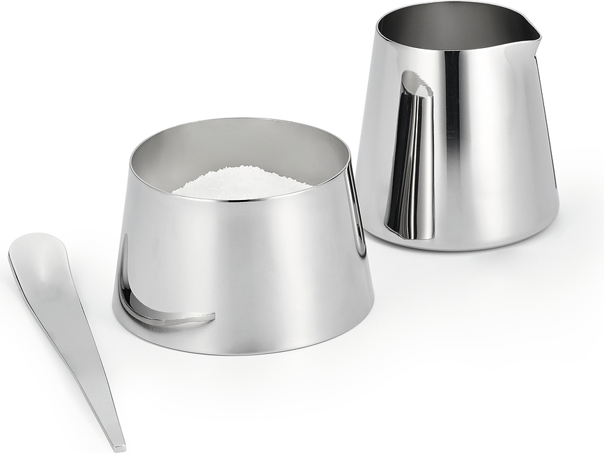 Juego de Lechera y Azucarero Cream, 2 piezas