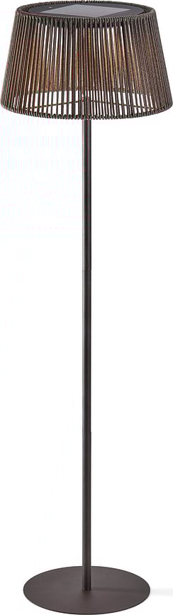 Lumen Lampa podna solarna smeđa