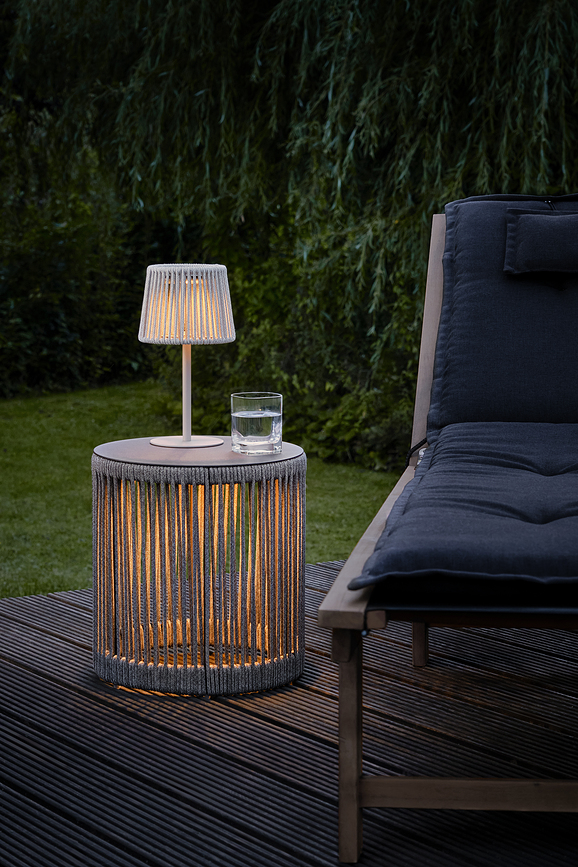 Lumen Lampa solarna bež