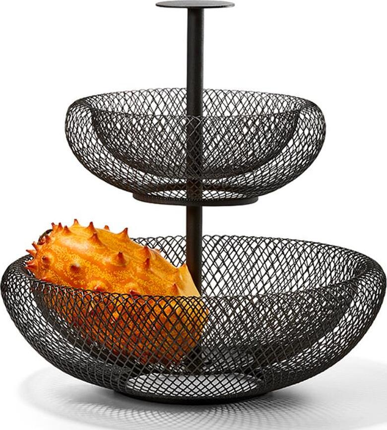 Mesh Présentoir à étages, en métal ajouré