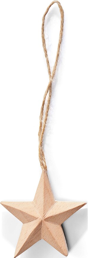 Nes Božični okrasek, zvezda