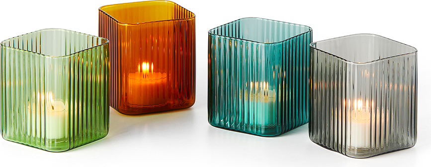 Noveau Κηροπήγιο για ρεσό, πορτοκαλί