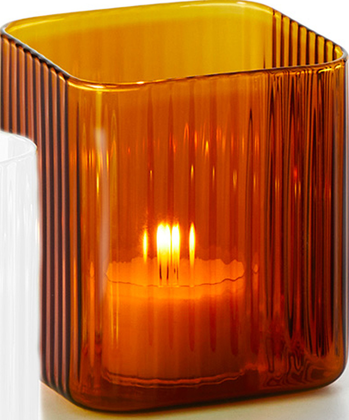 Noveau Photophore pour bougie chauffe-plat