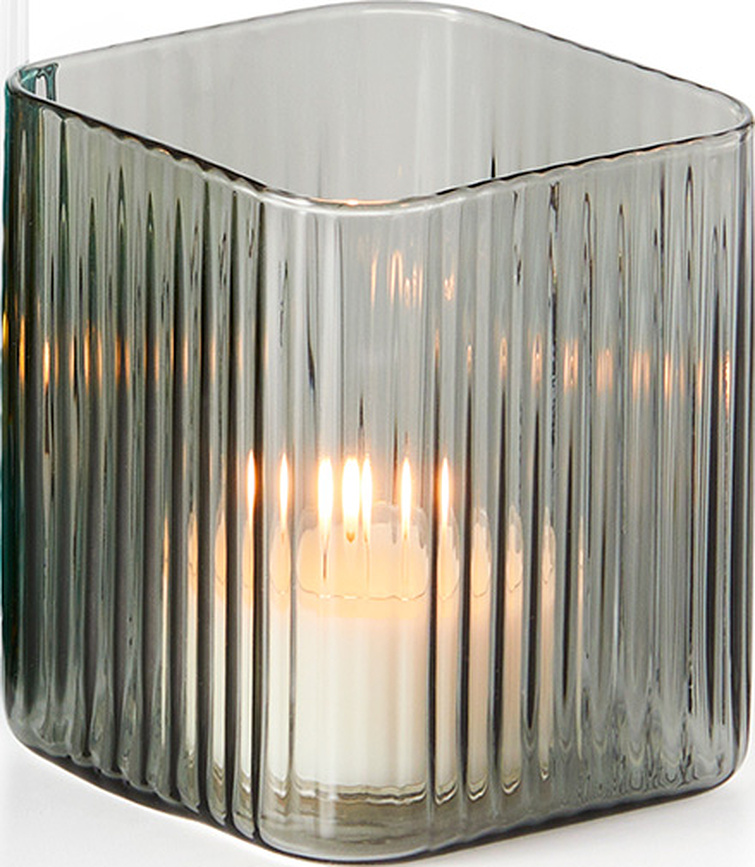 Noveau Svijećnjak za lučice sivi