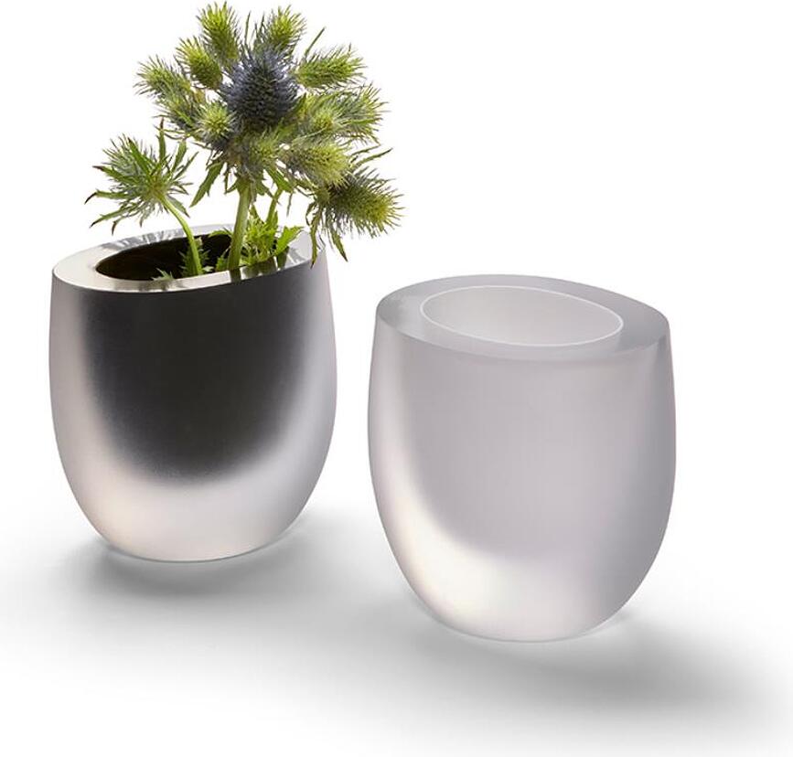 Opak Βάζο, λευκό