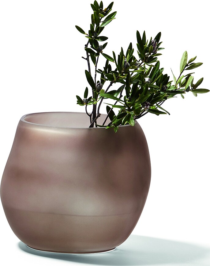 Organic Vase braun