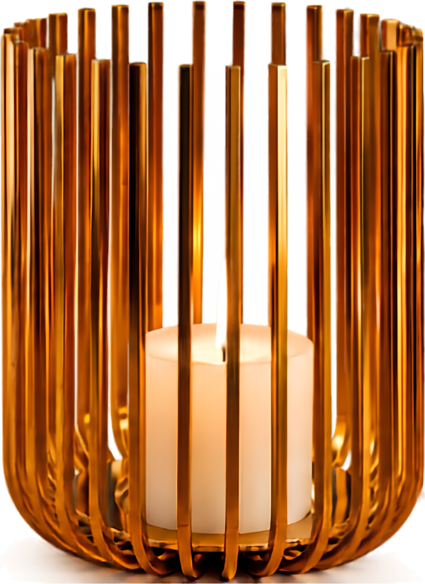 Pedro Kerzenständer 19 cm, gold