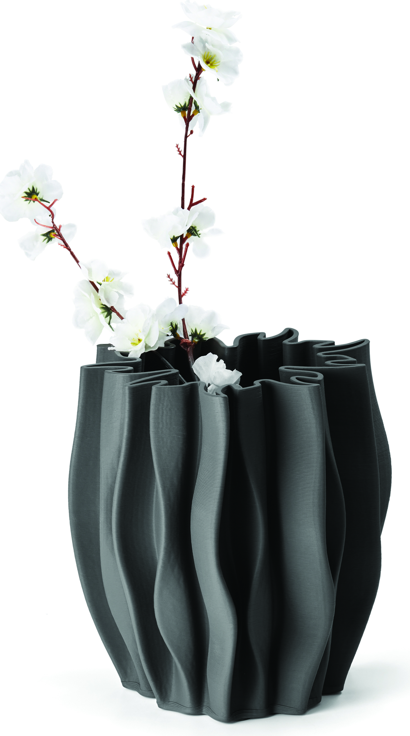 Serenee Vase grau