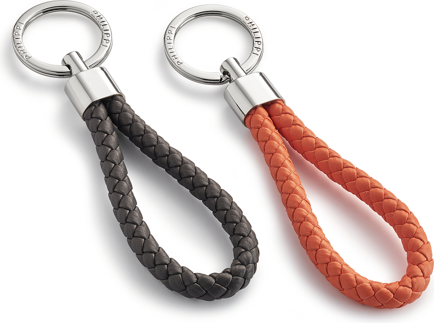 Sergio Obesek za ključe, črn