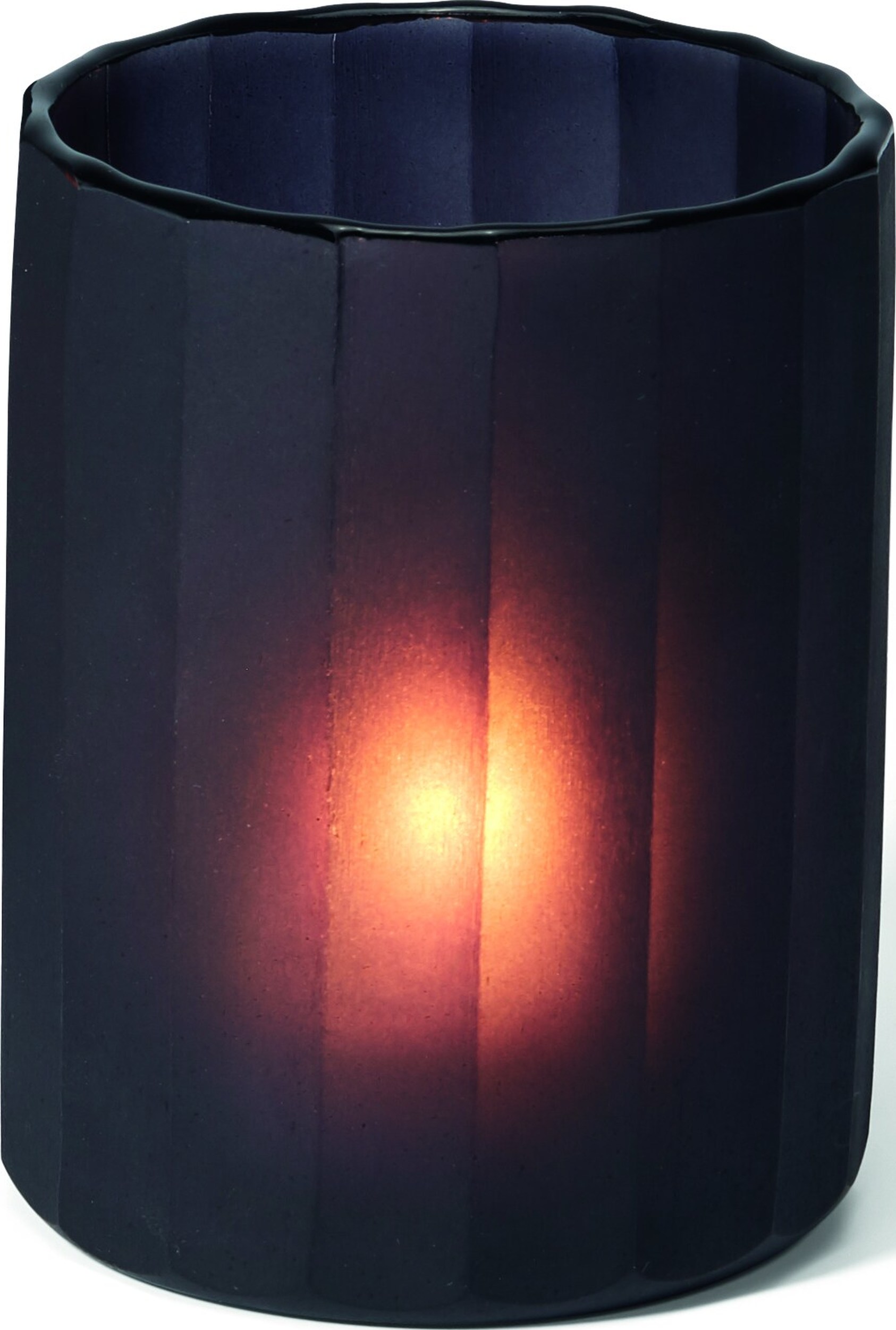 Twilight Kerzenhalter für Teelichter L blaugrau