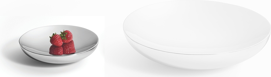 Uno Μπολ L, ασημί