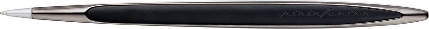 Bolígrafo de aluminio Pininfarina Cambiano, negro
