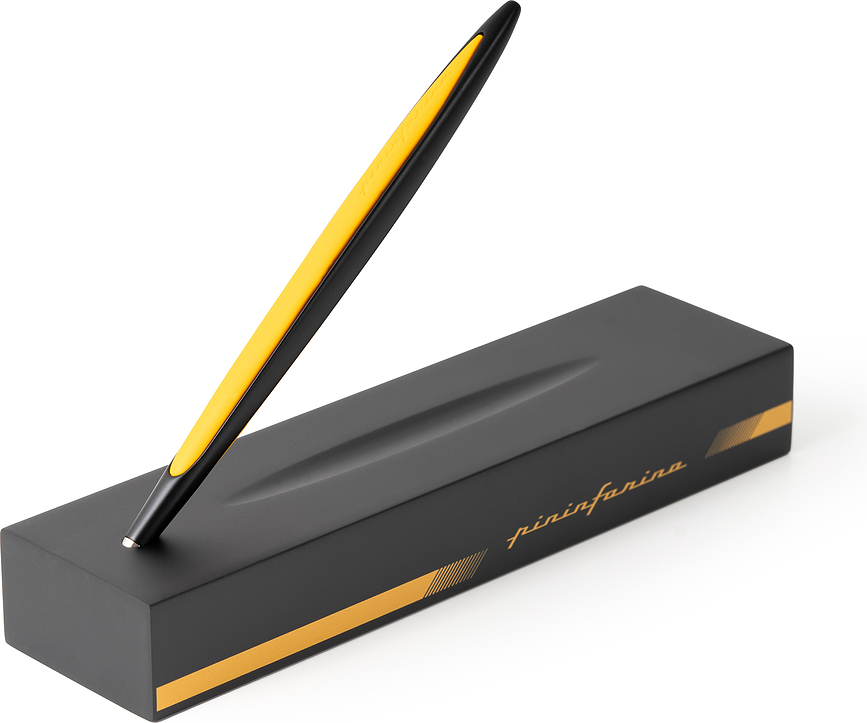 Bolígrafo Etergraf Pininfarina Cambiano, amarillo