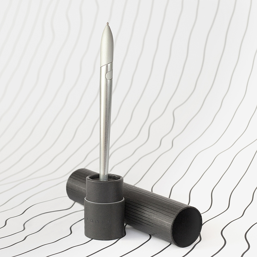 Bolígrafo Pininfarina Sostanza, negro