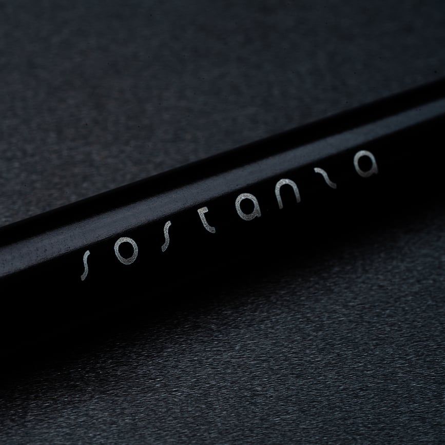 Bolígrafo Pininfarina Sostanza, negro