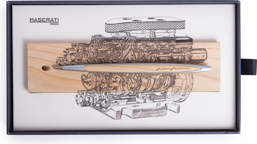 Pininfarina Cambiano Stylo Éternel Édition Maserati, avec coffret