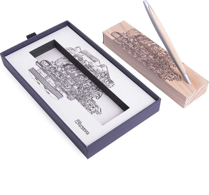 Pininfarina Cambiano Stylo Éternel Édition Maserati, avec coffret