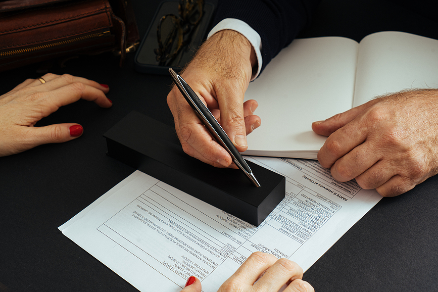 Pininfarina Cambiano Večno pisalo, črno, aluminij